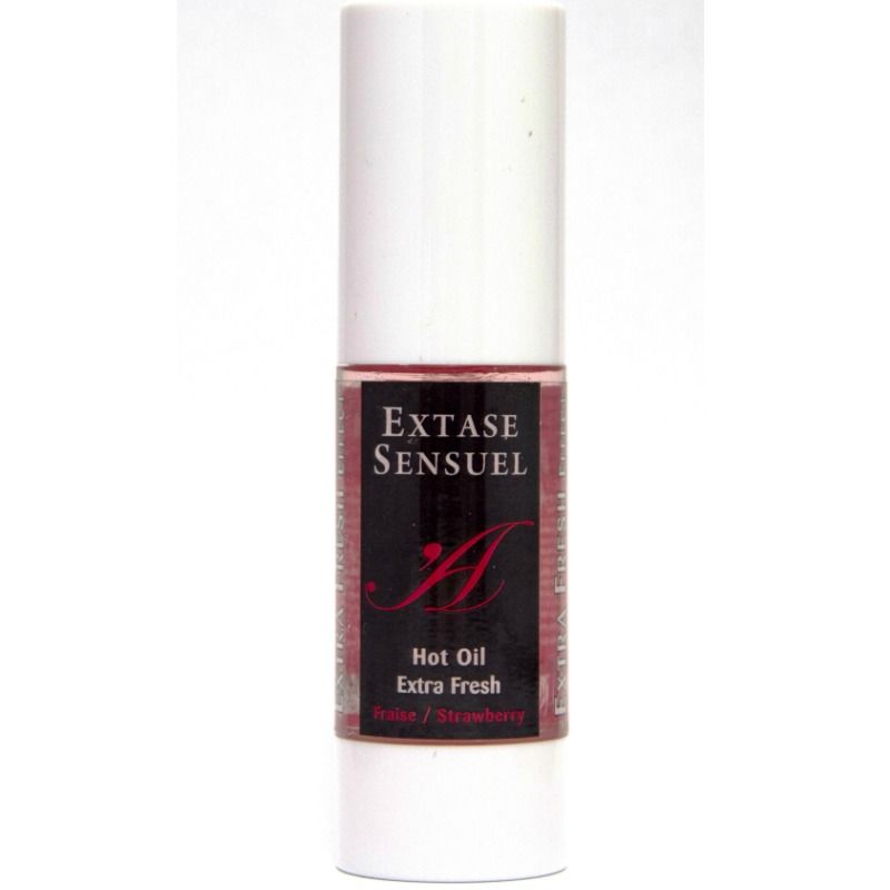 EXTASE SENSUEL ACEITE DE MASAJE EFECTO EXTRA FRESH FRESA 30ML