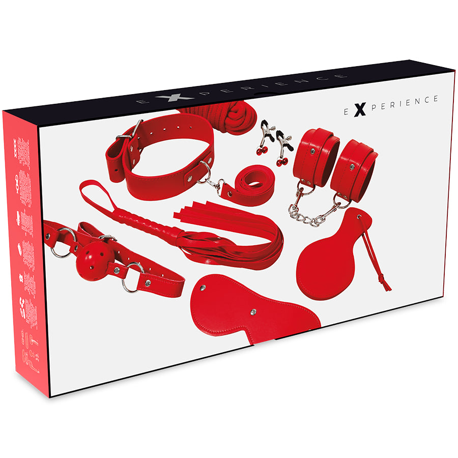 EXPERIENCE BDSM FETISH KIT SERIE RED