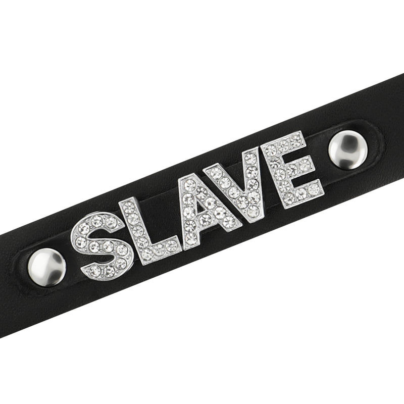 COQUETTE CHIC DESIRE CHOKER CUERO VEGANO SLAVE