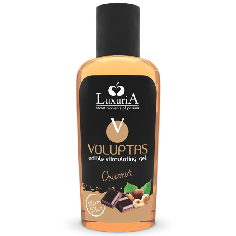 LUXURIA VOLUPTAS GEL MASAJE COMESTIBLE EFECTO CALOR CHOCONUT 100 ML