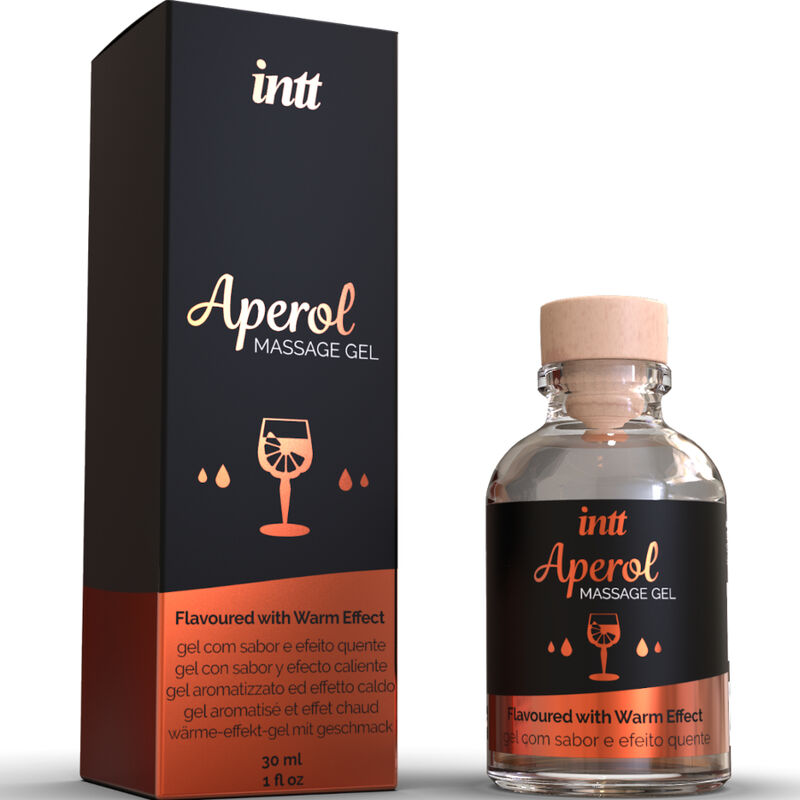 INTT MASSAGE ORAL SEX GEL DE MASAJE APEROL EFECTO CALOR INTENSO