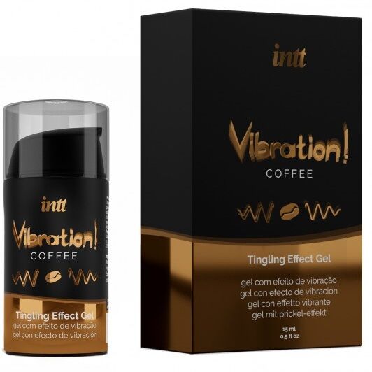 INTT MASSAGE ORAL SEX GEL DE MASAJE SABOR A CAFe EFECTO CALOR