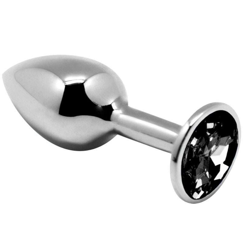 ALIVE ANAL PLEASURE MINI PLUG METAL NEGRO TALLA S