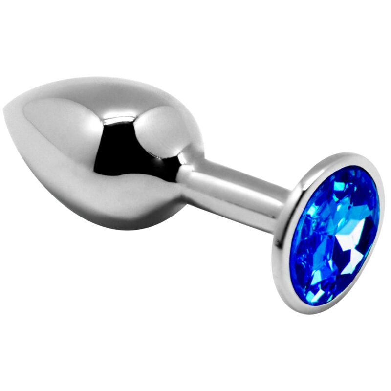 ALIVE ANAL PLEASURE MINI PLUG METAL AZUL TALLA M