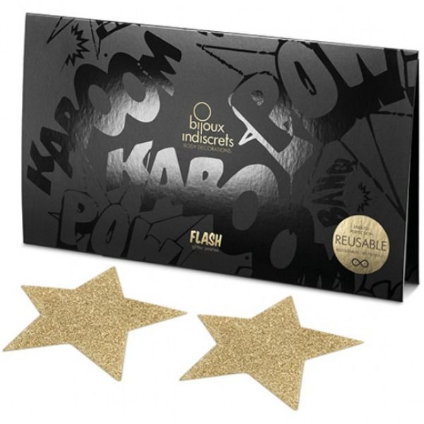 BIJOUX INDISCRETS FLASH STAR GOLD