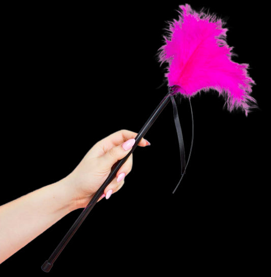 SECRETPLAY PLUMERO PLUMAS ROSA 40 CM