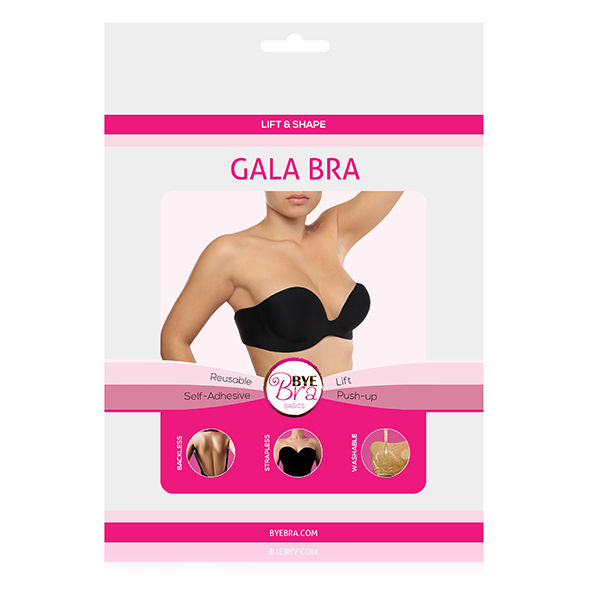 BYE BRA GALA BRA SUJETADOR CUP C BLACK