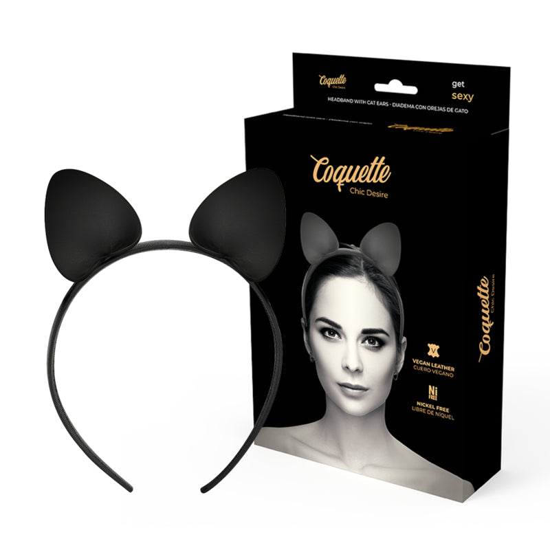 COQUETTE CHIC DESIRE DIADEMA CON OREJAS DE GATO