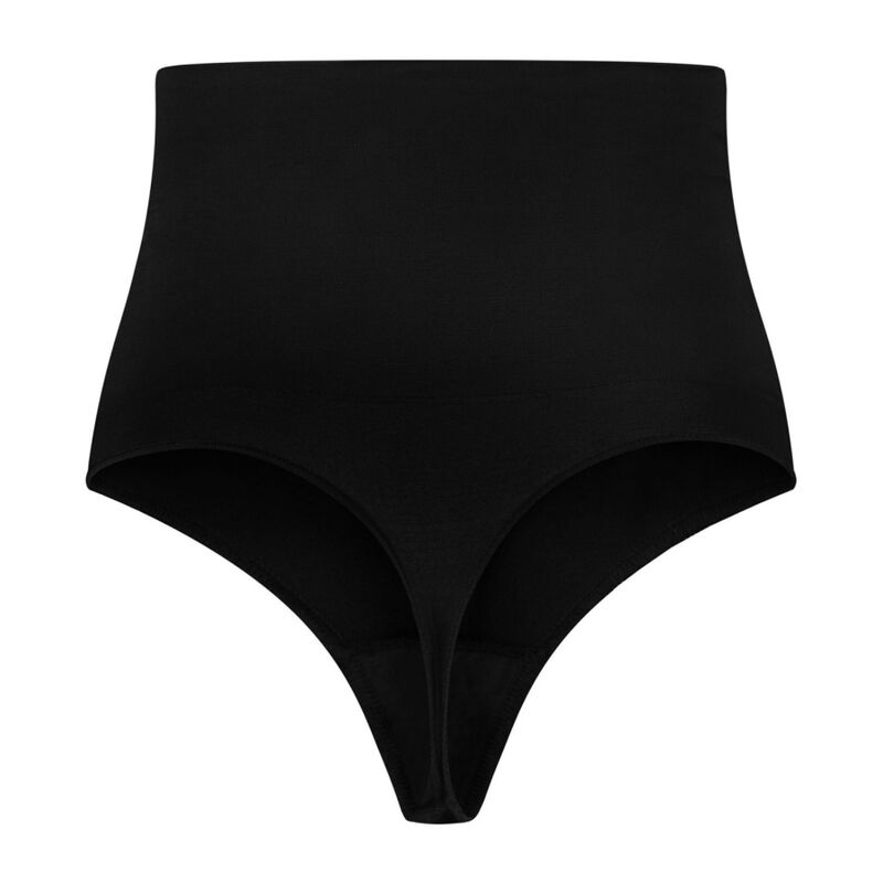 BYE BRA FAJA SIN COSTURAS ESTILO TANGA NEGRO S