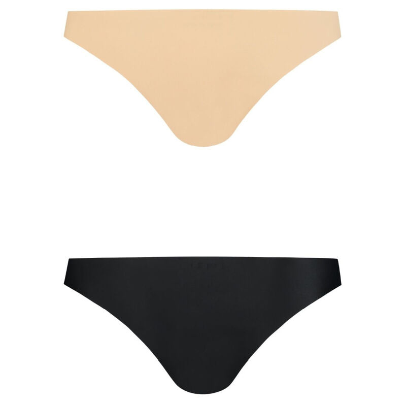 BYE BRA PACK 2 BRASILEyAS NEGRAS Y BEIGE S