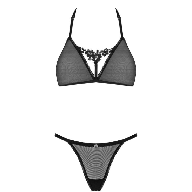 OBSESSIVE CELIA NOIR 2 PCS SET XS S