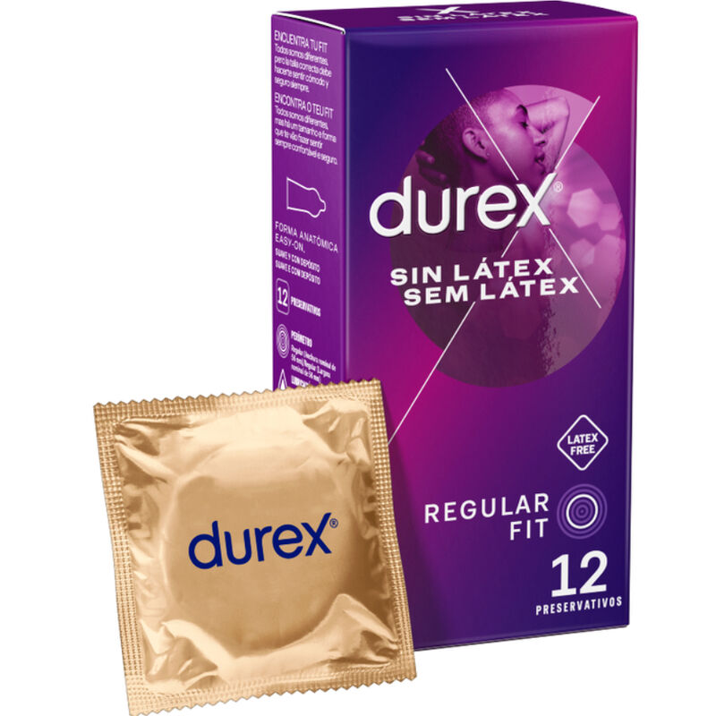 DUREX PRESERVATIVOS SIN LATEX 12 UNIDADES