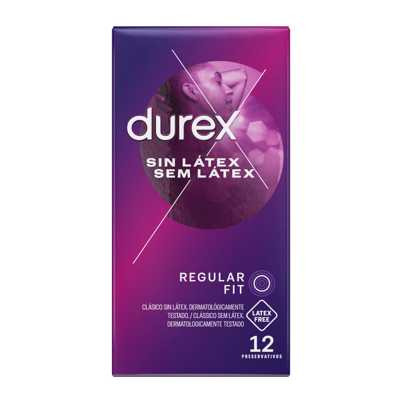 DUREX PRESERVATIVOS SIN LATEX 12 UNIDADES