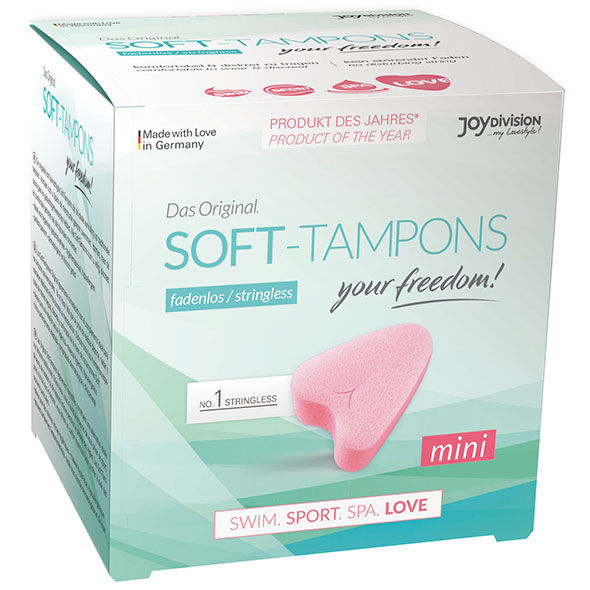 JOYDIVISION SOFT TAMPONS TAMPONES ORIGINALES MINI LOVE 3UDS