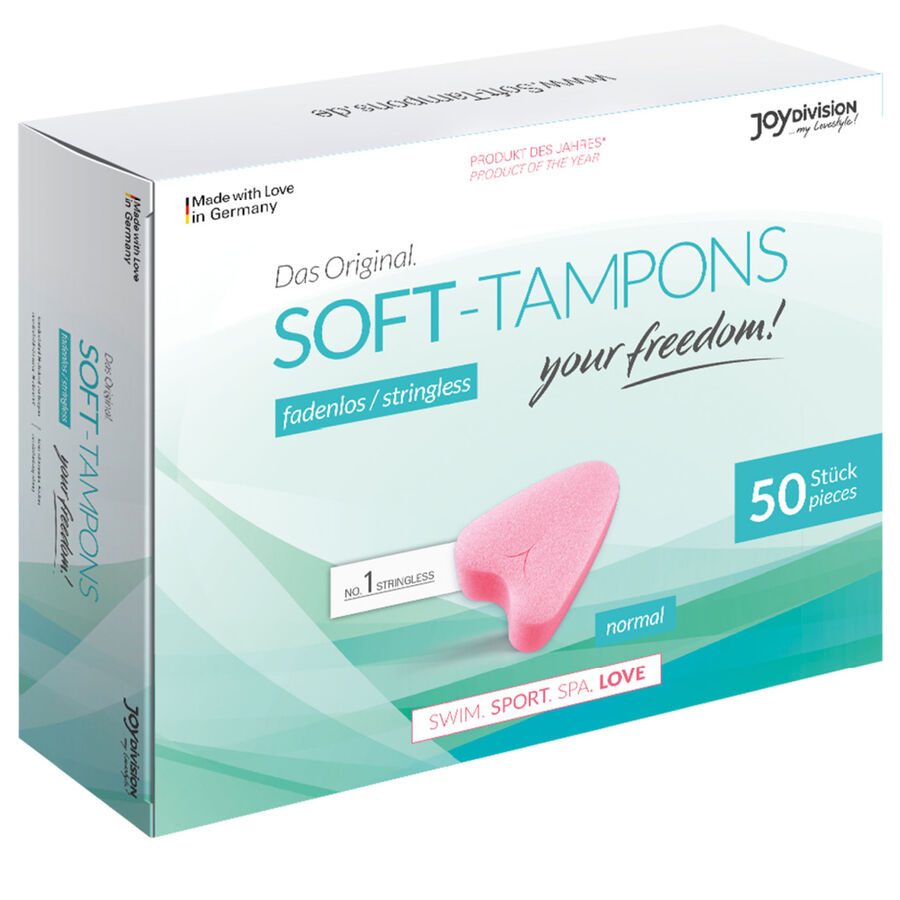 JOYDIVISION SOFT TAMPONS TAMPONES ORIGINALES LOVE 50UDS