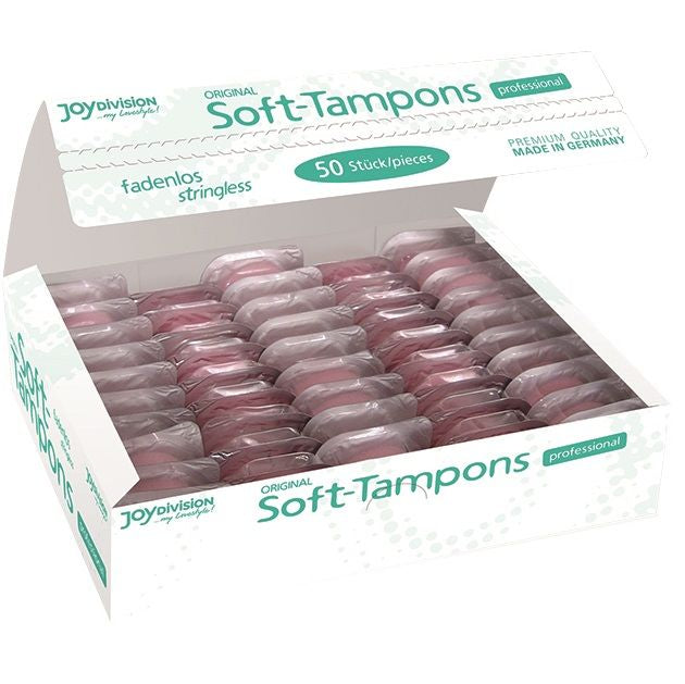 JOYDIVISION SOFT TAMPONS TAMPONES ORIGINALES PROFESSIONAL 50UDS