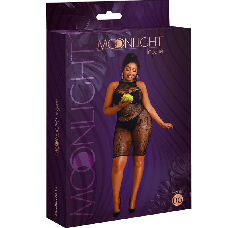 MOONLIGHT MODELO 6 VESTIDO NEGRO TALLA UNICA PLUS SIZE