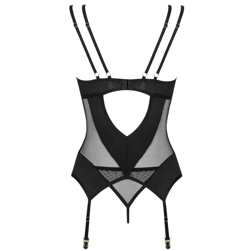 OBSESSIVE NESARI CORSET TANGA XS S