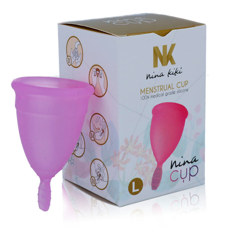 NINA CUP COPA MENSTRUAL TALLA L LILA