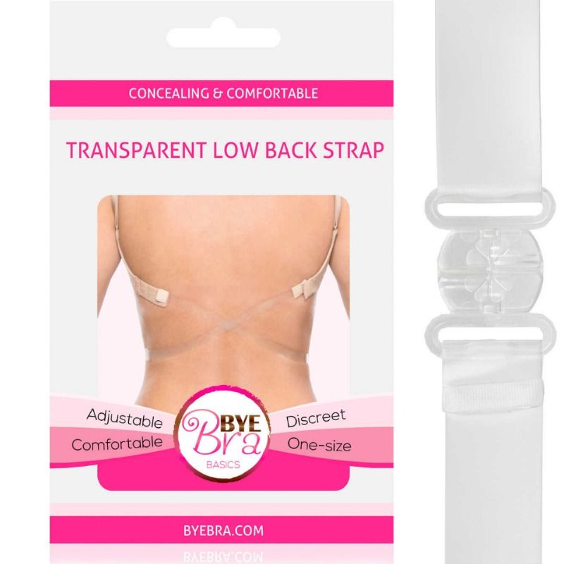 BYE BRA ACCESORIES TIRANTES ESPALDA TRANSPARENTES REDUCTOR