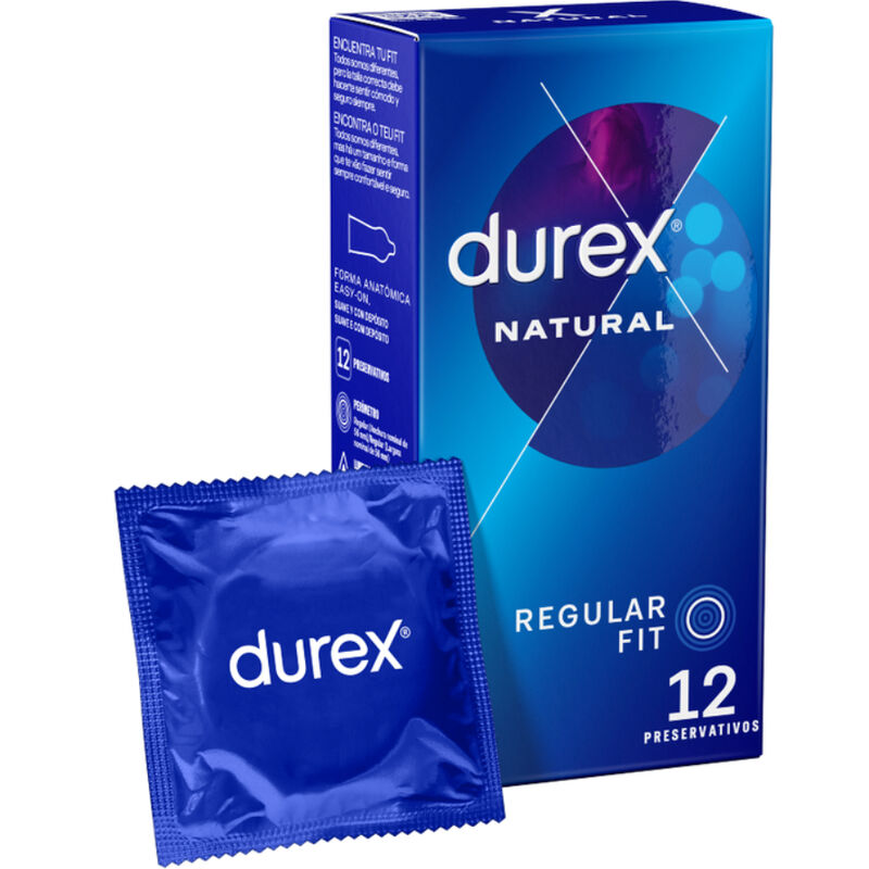 DUREX NATURAL PLUS 12 UNIDADES