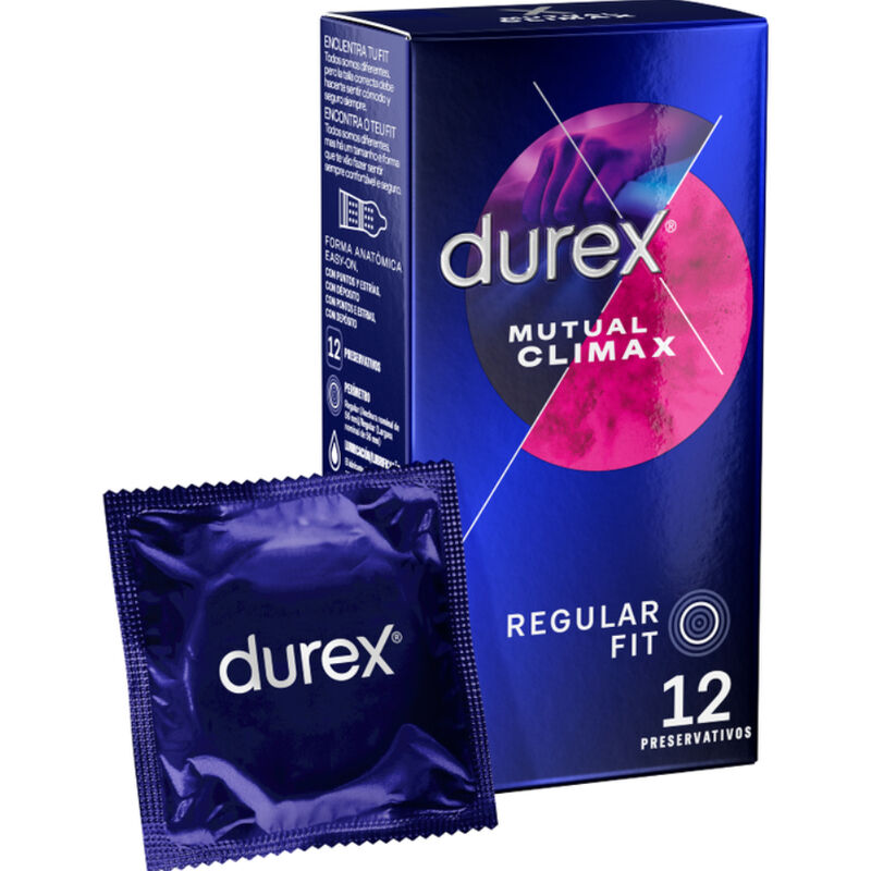 DUREX CLIMAX MUTUO 12 UNIDADES