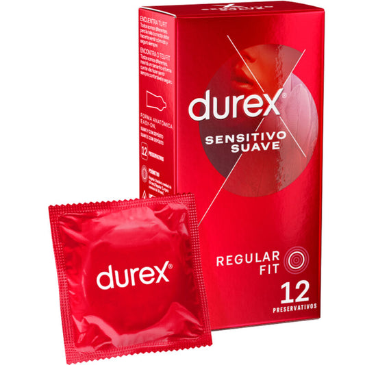 DUREX SENSITIVO SUAVE 12 UNIDADES