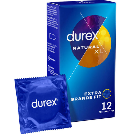 DUREX NATURAL XL 12 UNIDADES