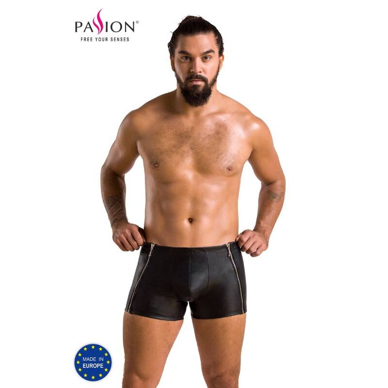 PASSION 049 SHORT MATT NEGRO L XL