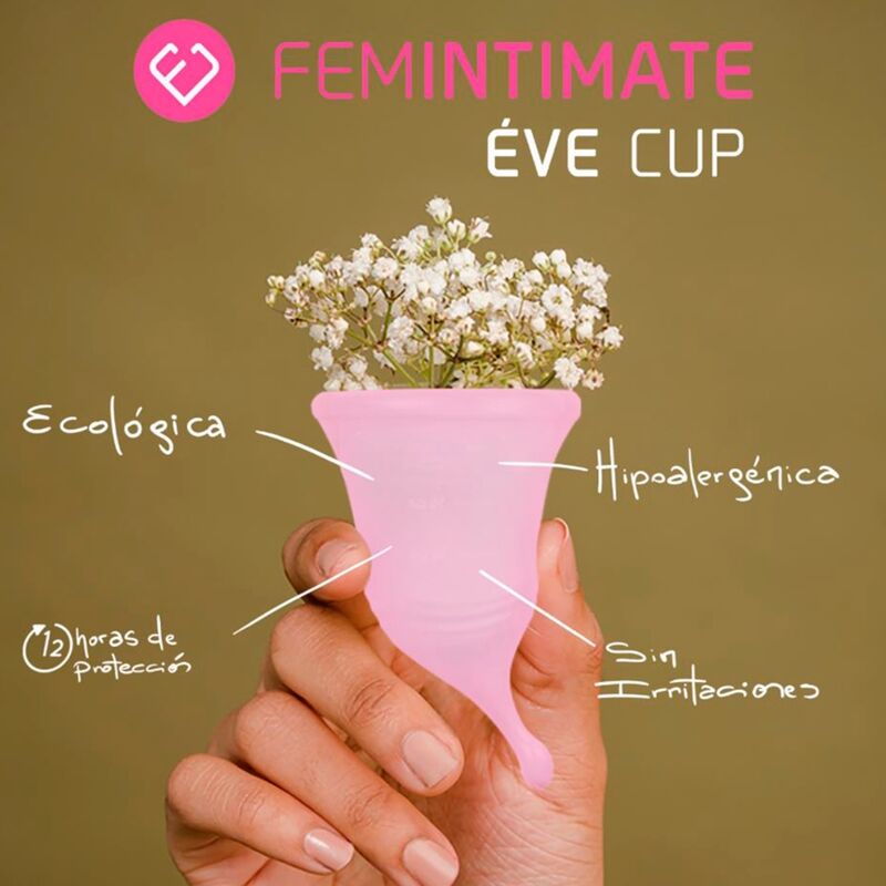 FEMINTIMATE EVE NEW COPA MENSTRUAL SILICONA TALLA M