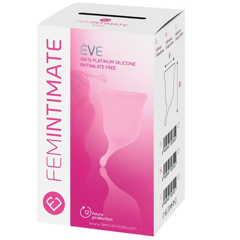 FEMINTIMATE EVE NEW COPA MENSTRUAL SILICONA TALLA M