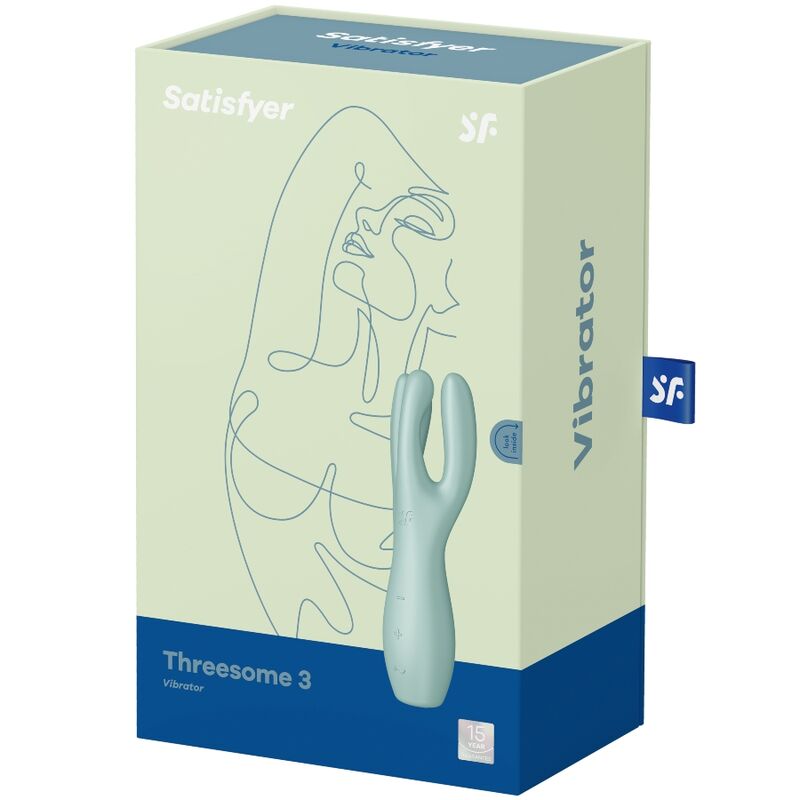 SATISFYER THREESOME 3 VIBRADOR VERDE