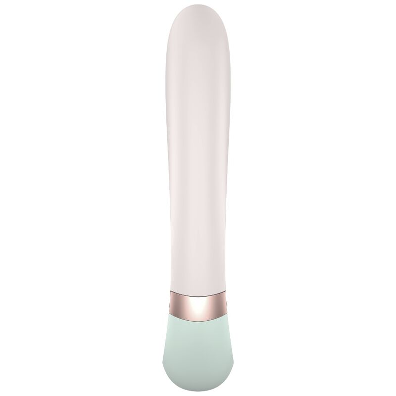 SATISFYER HEAT WAVE VIBRADOR APP BLANCO