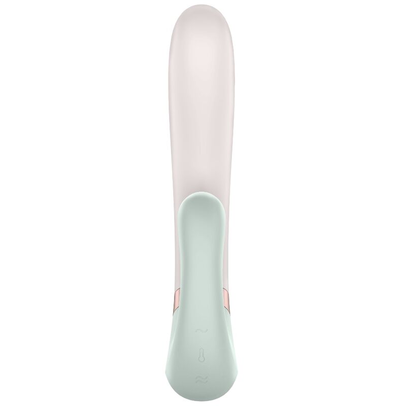 SATISFYER HEAT WAVE VIBRADOR APP BLANCO