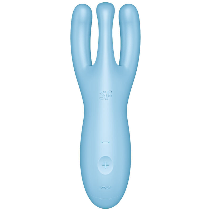 SATISFYER THREESOME 4 VIBRADOR APP AZUL