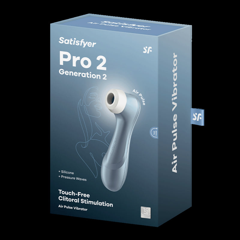 SATISFYER PRO 2 ESTIMULADOR AZUL