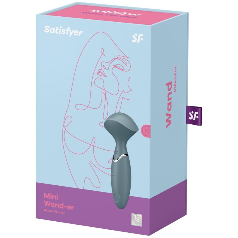 SATISFYER MINI WOND ER GRIS