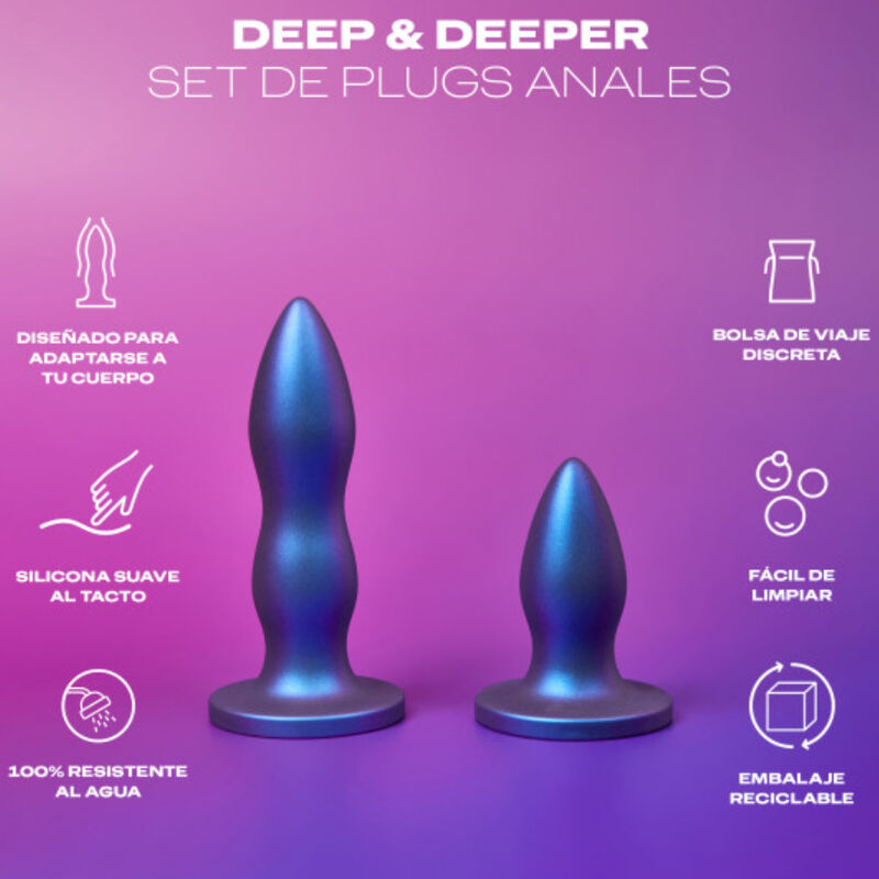 DUREX TOY SET PLUG ANAL DEEP DEEPER