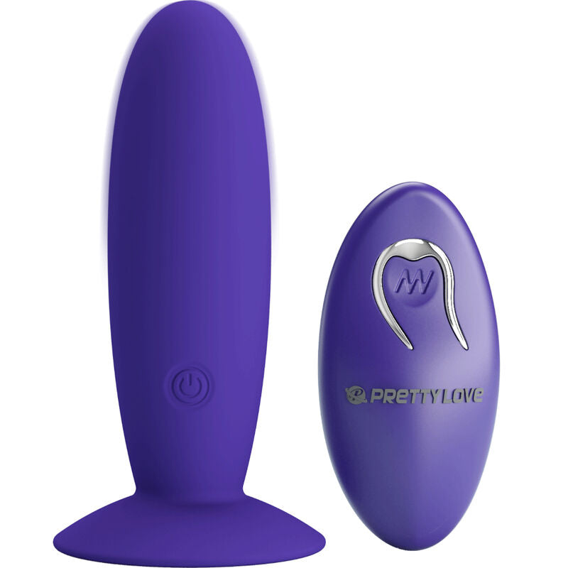 PRETTY LOVE YOUTH PLUG ANAL VIBRADOR CONTROL REMOTO VIOLETA