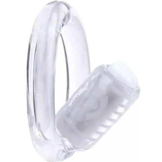 SCREAMING O ANILLO VIBRADOR GO Q VIBE TRANSPARENTE