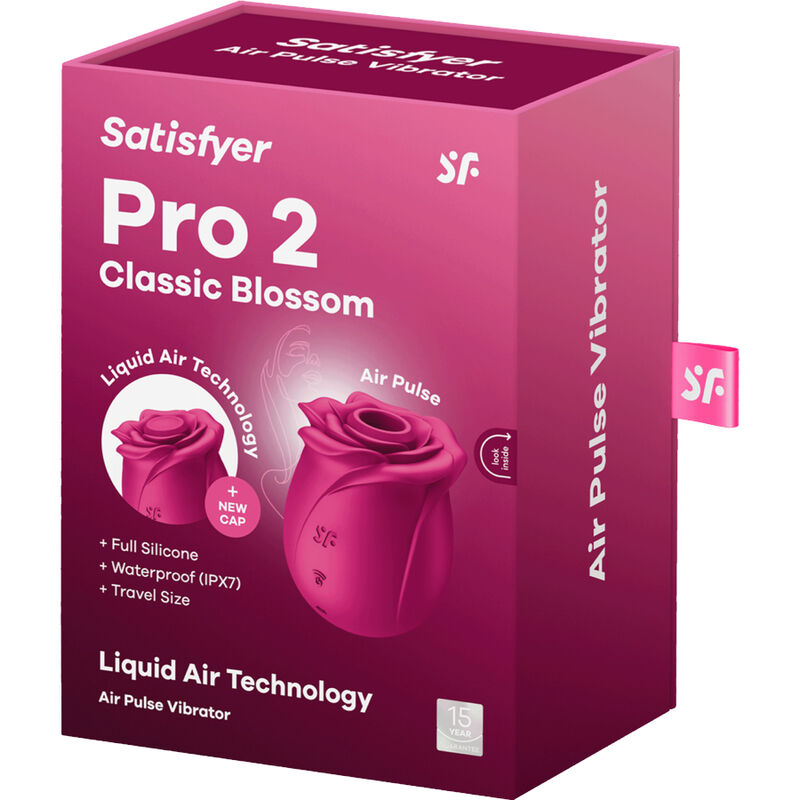 SATISFYER AIR PULSE PRO 2 CLASSIC BLOSSOM VIBRADOR