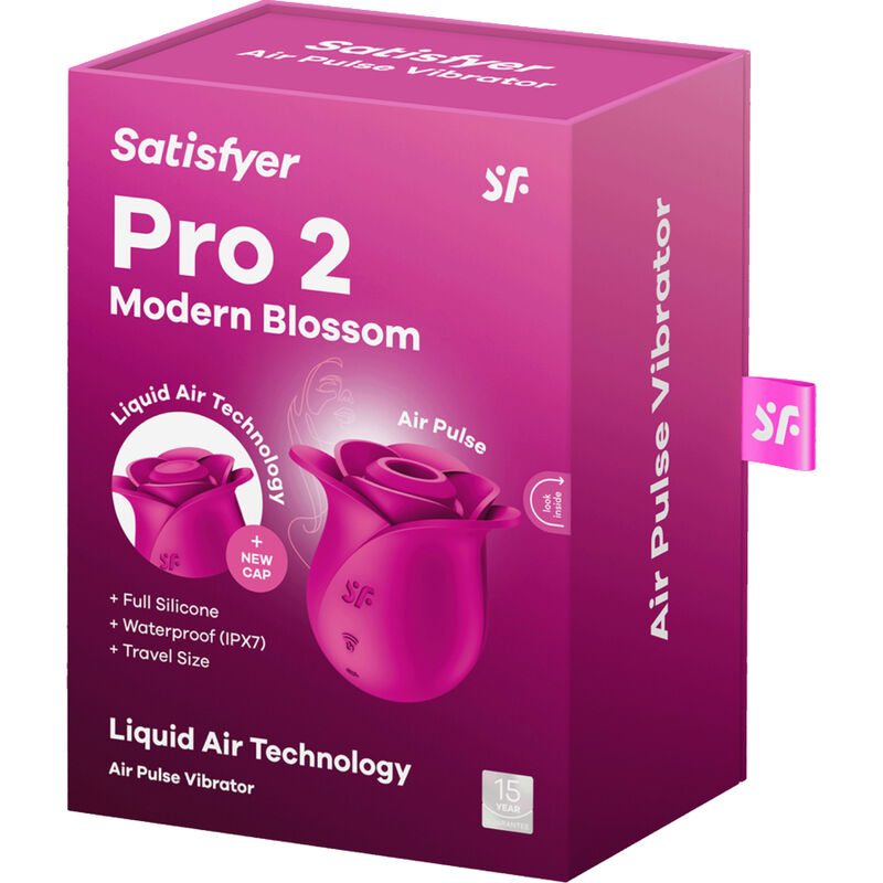 SATISFYER AIR PULSE PRO 2 MODERN BLOSSOM VIBRADOR