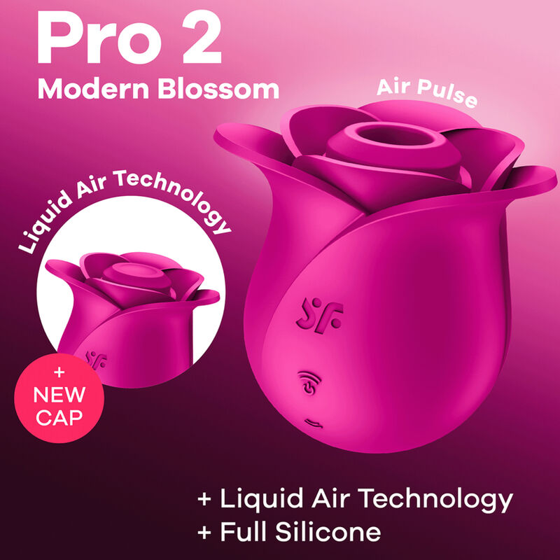 SATISFYER AIR PULSE PRO 2 MODERN BLOSSOM VIBRADOR