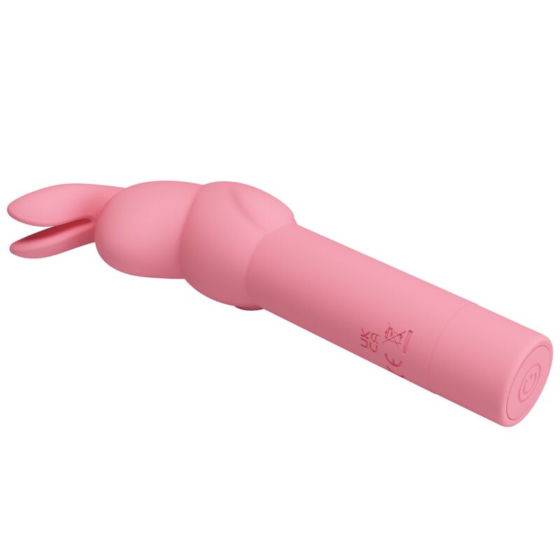 PRETTY LOVE VIBRADOR DE SILICONA CONEJO ROSA GERARDO