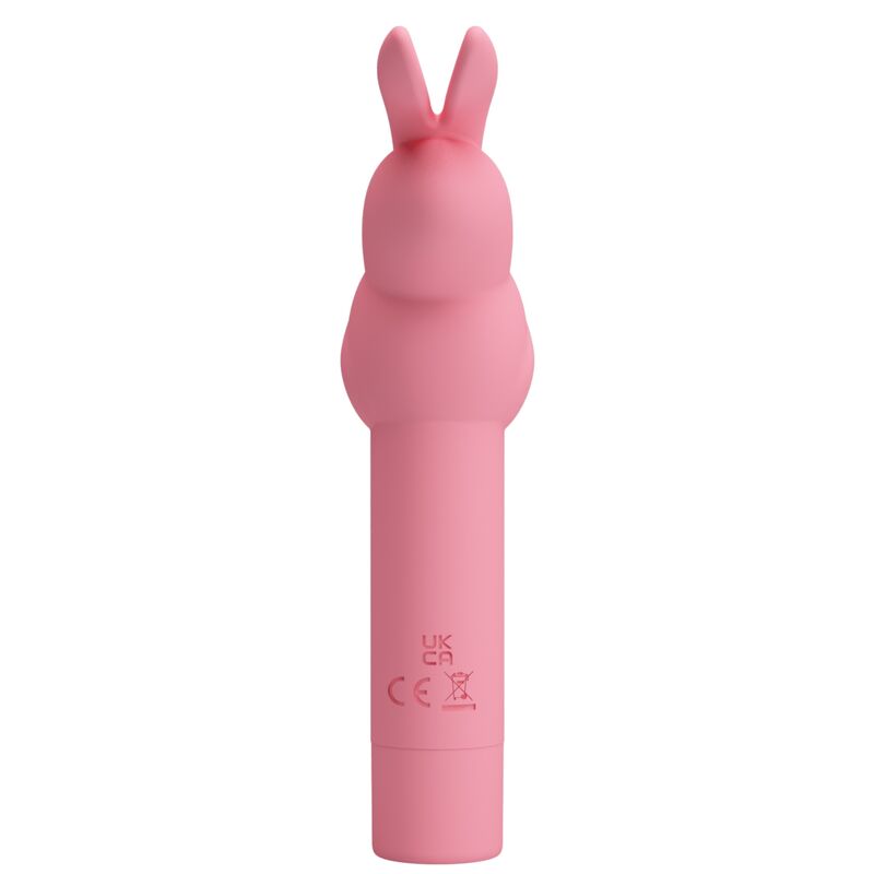 PRETTY LOVE VIBRADOR DE SILICONA CONEJO ROSA GERARDO