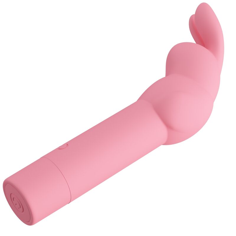 PRETTY LOVE VIBRADOR DE SILICONA CONEJO ROSA GERARDO