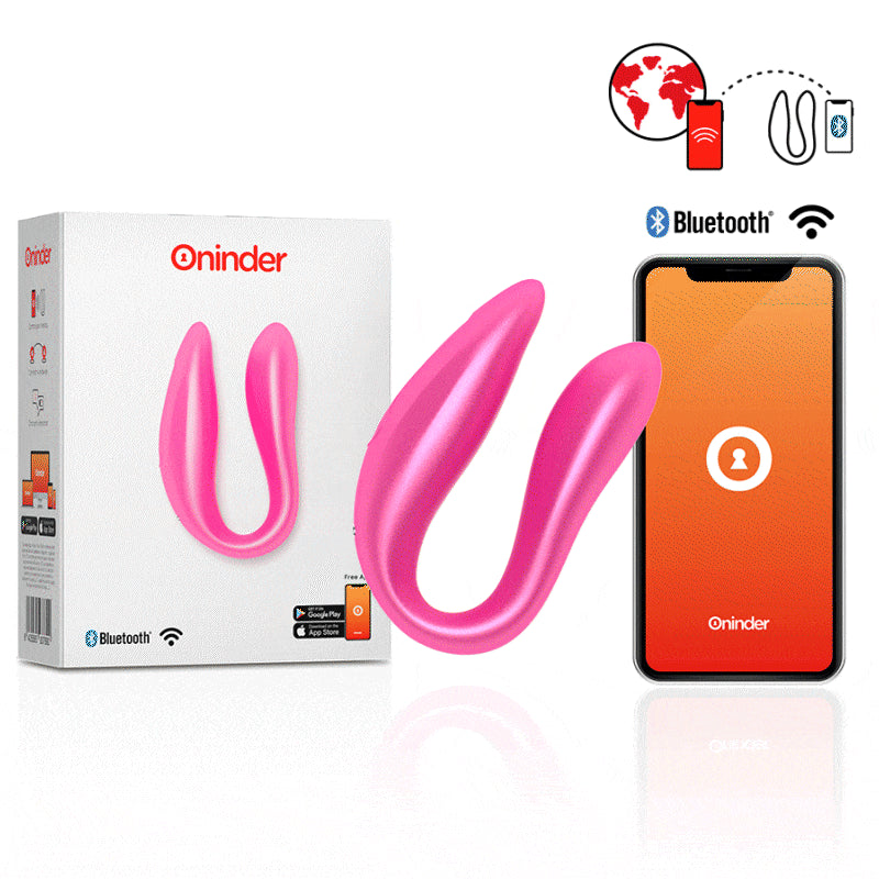 ONINDER LISBOA ESTIMULADOR PUNTO G CLiTORIS ROSA APP GRATUITA ROSA