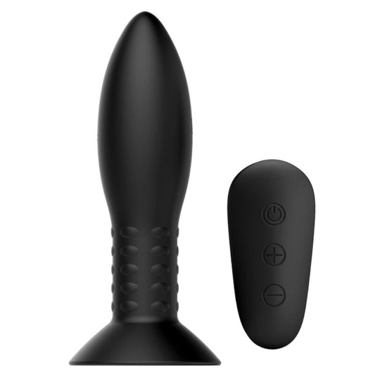 MR PLAY PLUG CON BOLAS ROTADORAS NEGRO CONTROL REMOTO