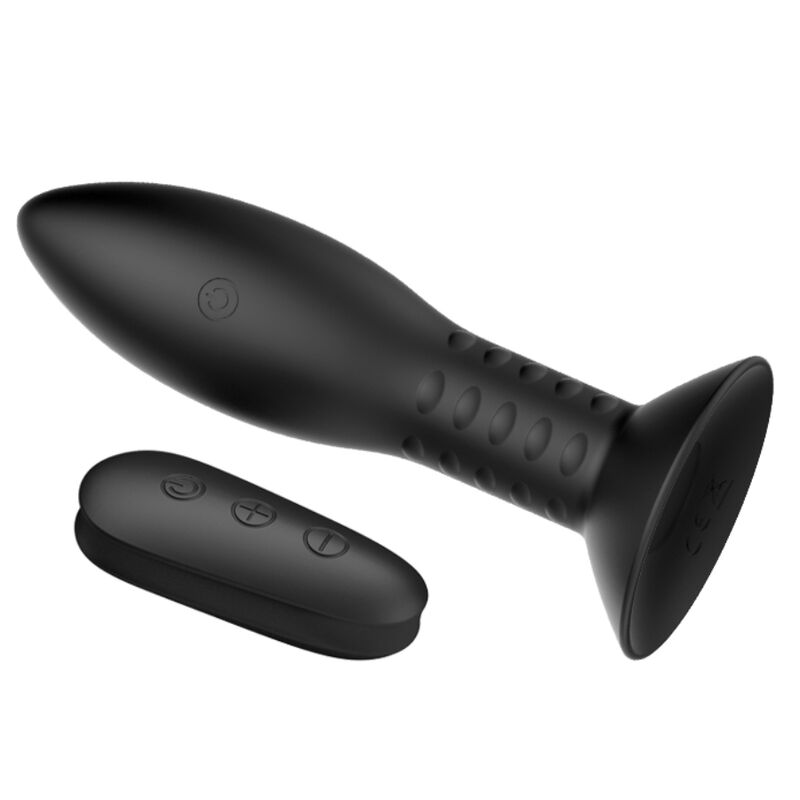 MR PLAY PLUG CON BOLAS ROTADORAS NEGRO CONTROL REMOTO