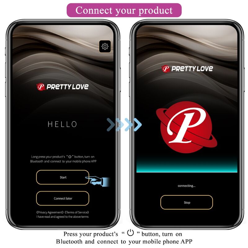 PRETTY LOVE JEFFERSON PLUG ANAL CONTROLADO POR APP NEGRO